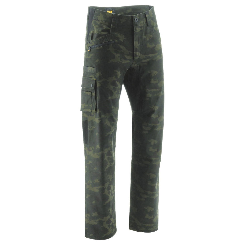 Caterpillar 30" Leg Operator Flexs Men's Pants Night Camo USA | 467395-BOJ