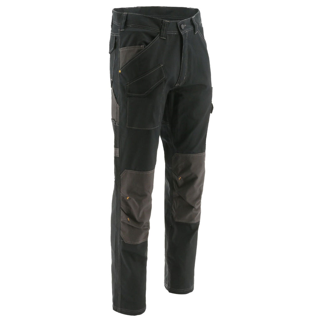 Caterpillar 32" Leg Essentials Cargo Men's Pants Black USA | 804127-SMR