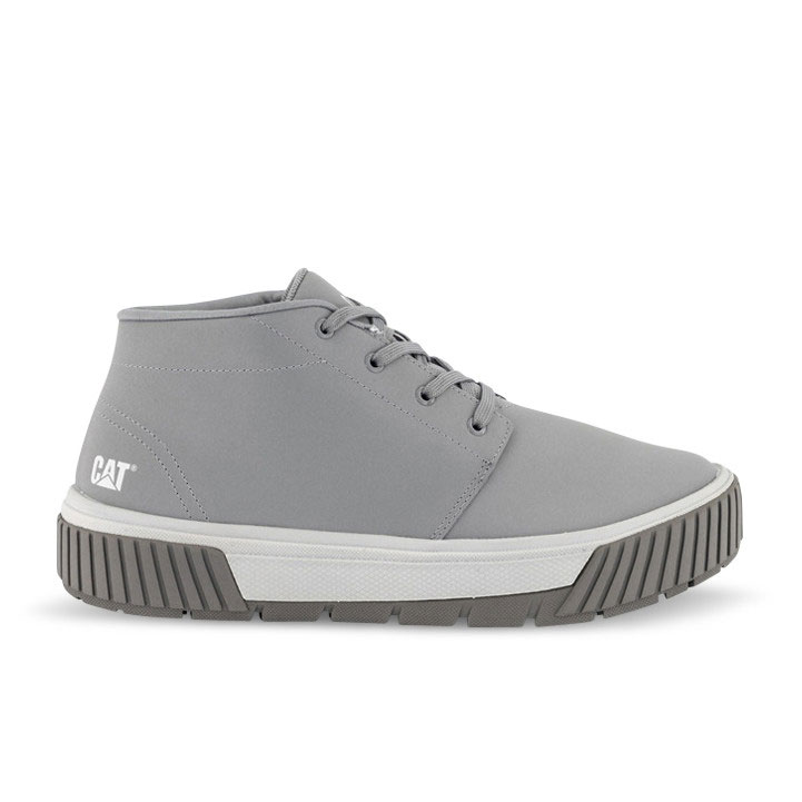 Caterpillar Amp Mid Men's Sneakers Wild Dove Grey USA | 069528-OIY