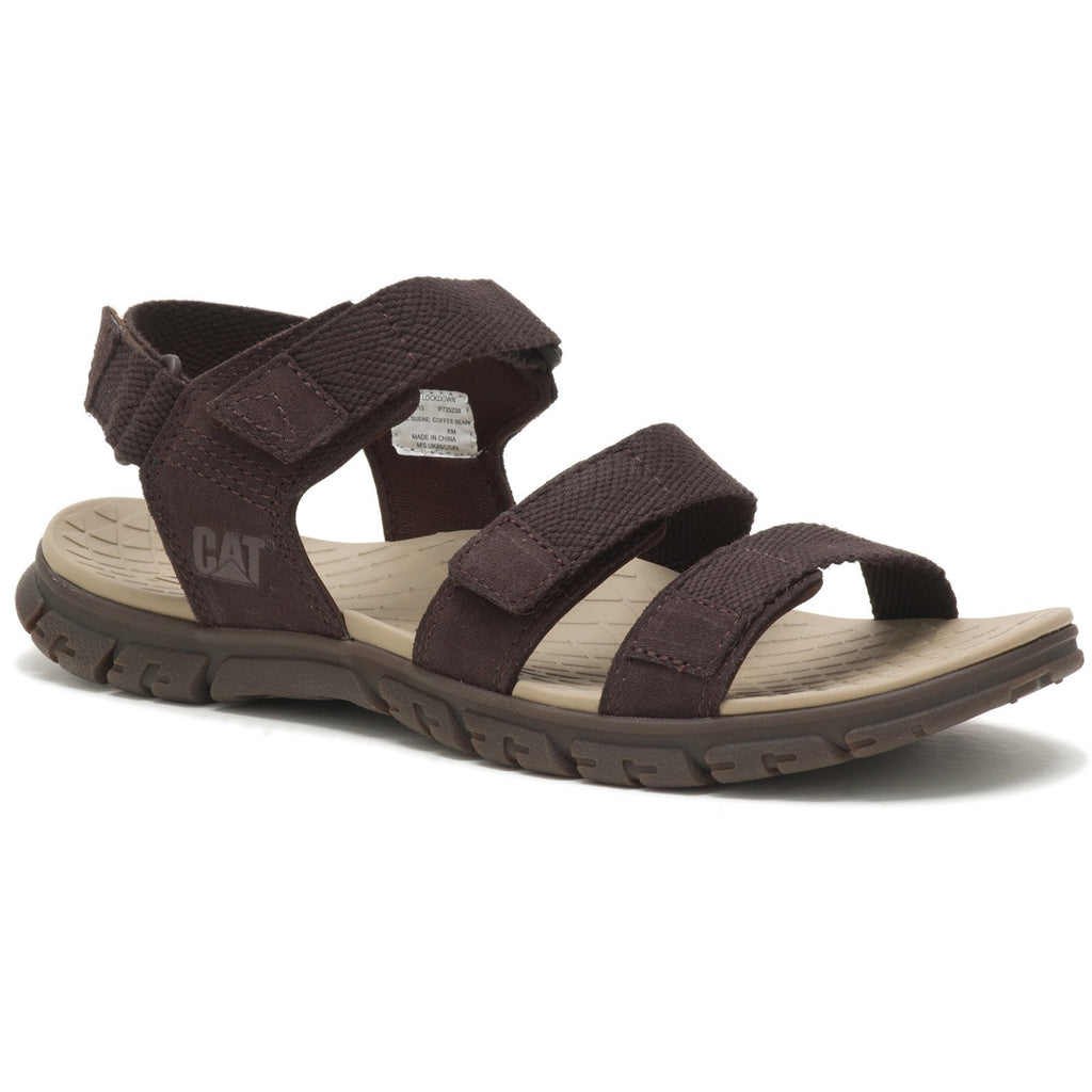 Caterpillar Apparatus Men's Sandals Dark Brown USA | 928701-RGN