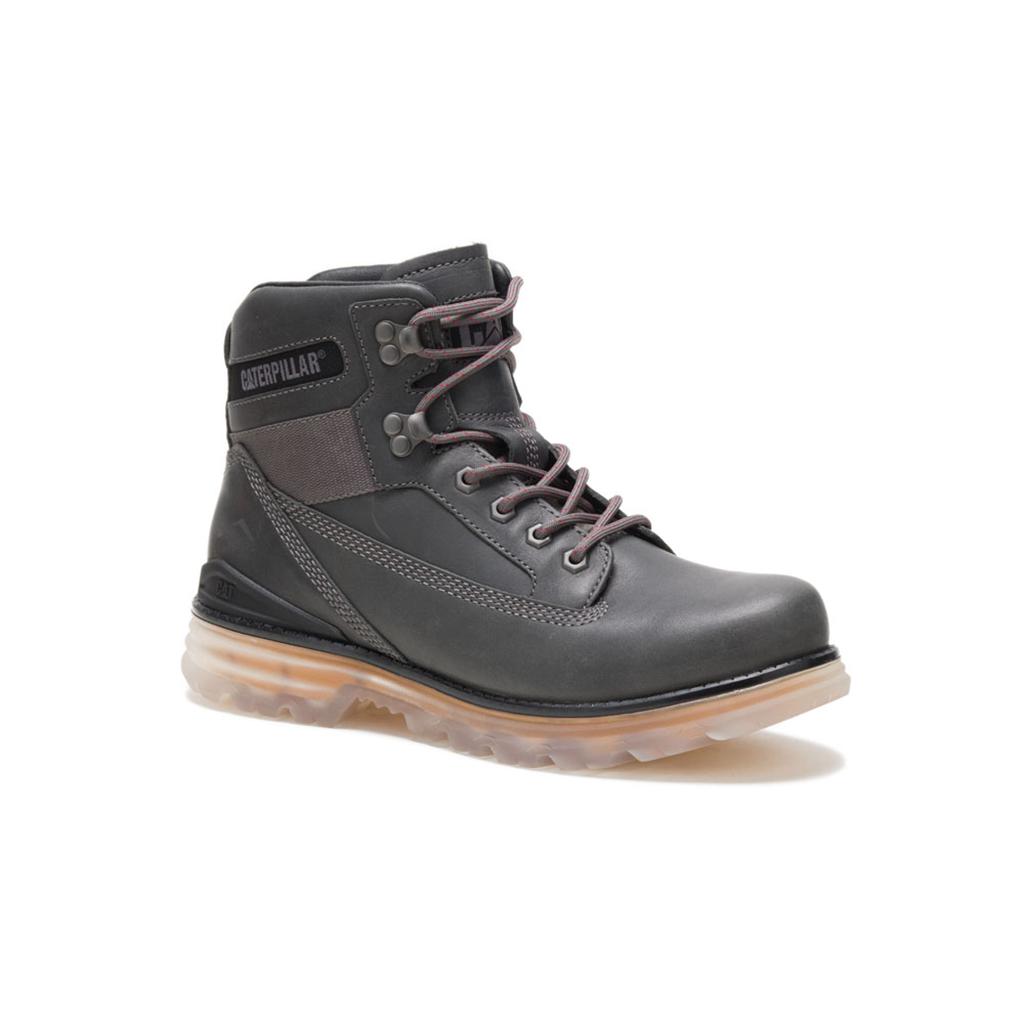 Caterpillar Baseplate Men's Walking Boots Dark Grey USA | 241786-IUO