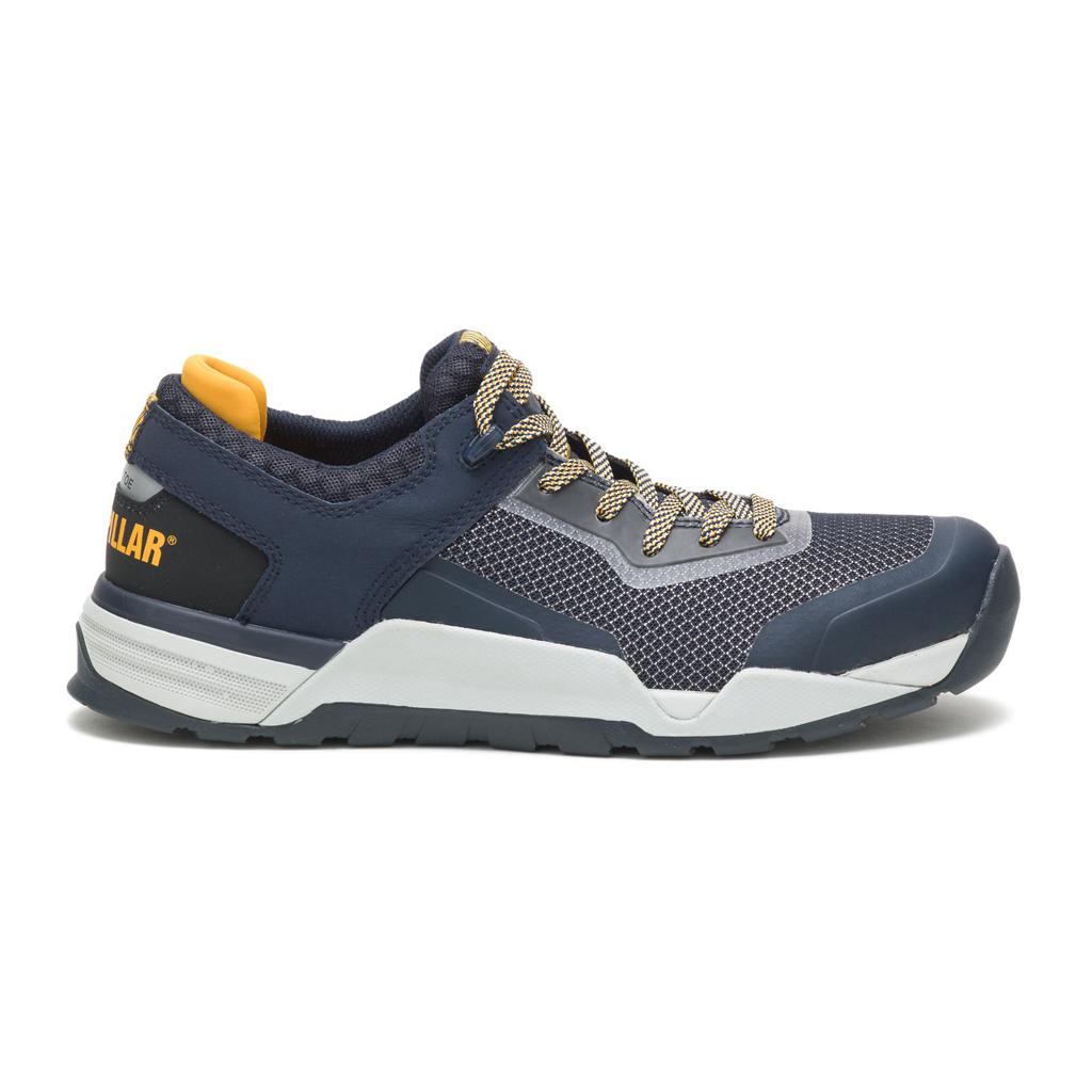 Caterpillar Bolt Alloy Toe Men's Sneakers Blue USA | 173829-QYH