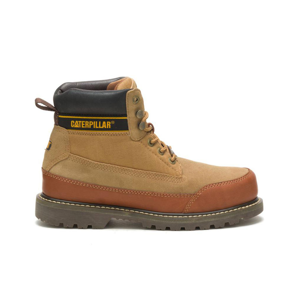 Caterpillar Cat Footwear X Nigel Cabourn Utah Women's Casual Boots Leather Brown USA | 910462-UIF