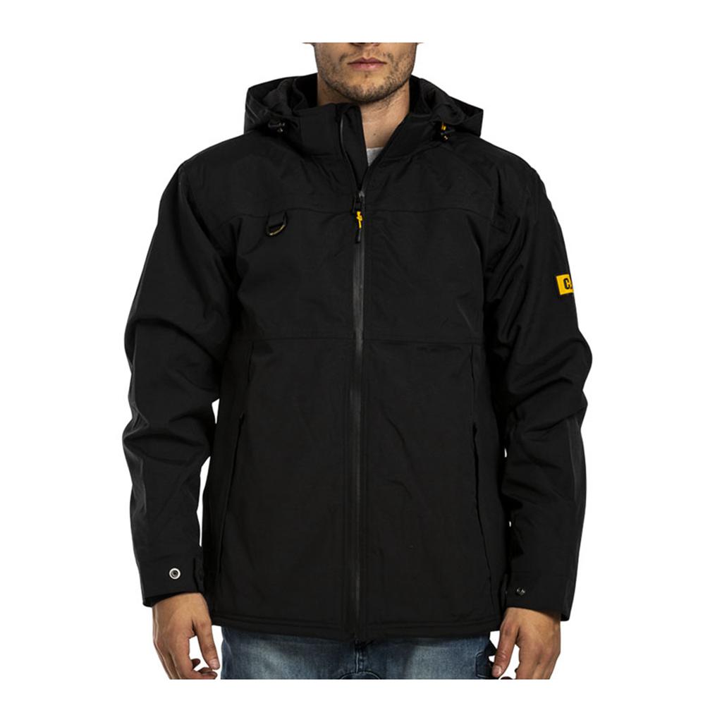 Caterpillar Chinook Waterproof Men's Jackets Black USA | 297081-BQN