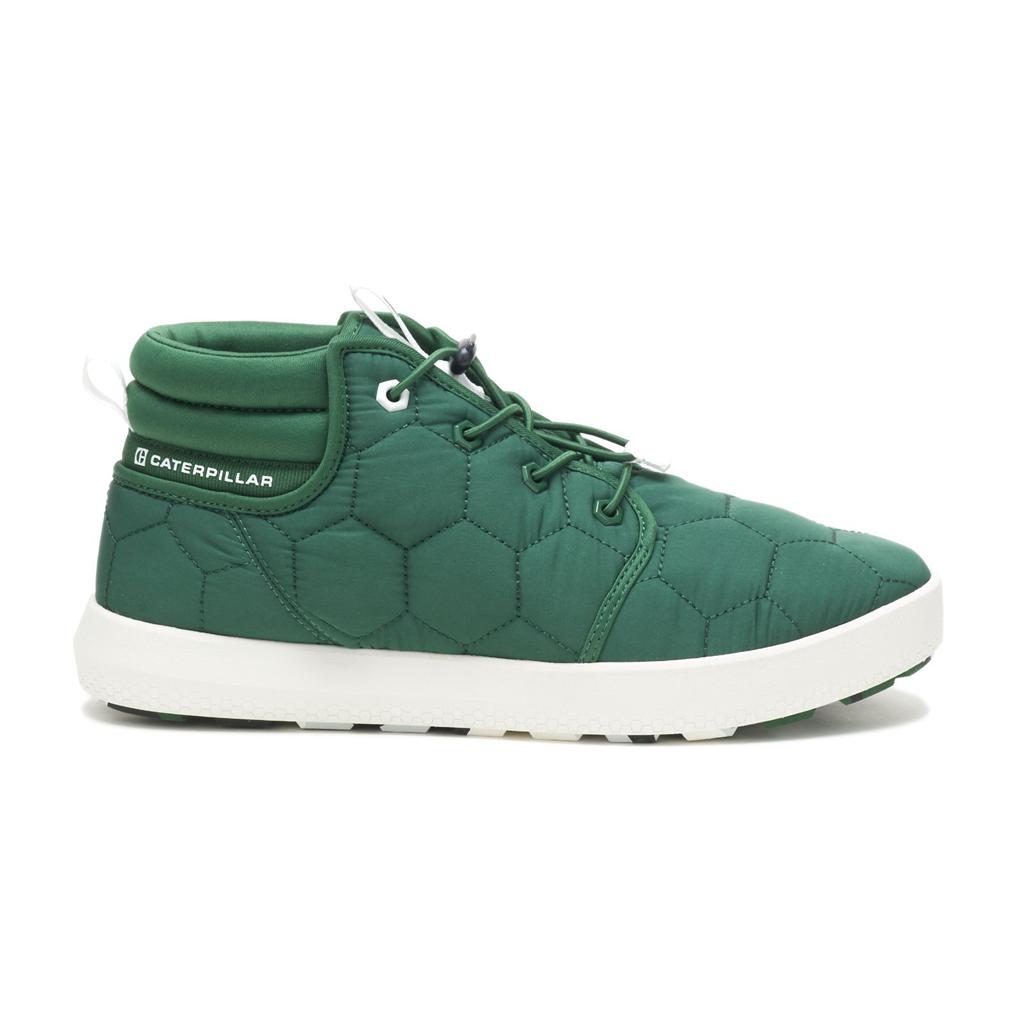 Caterpillar Code Scout Mid Men's Sneakers Green USA | 385174-JQE