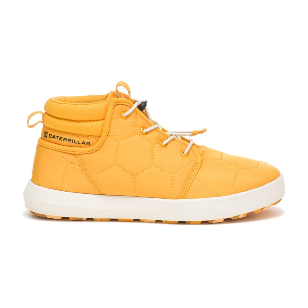 Caterpillar Code Scout Mid Men's Sneakers Yellow USA | 438152-WVZ