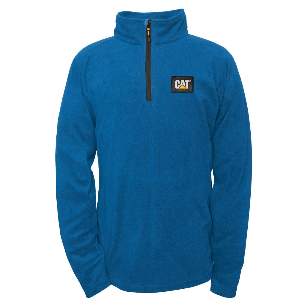 Caterpillar Concord Fleece Pullover Bright Men's Sweatshirts Bright Blue USA | 463872-PJL