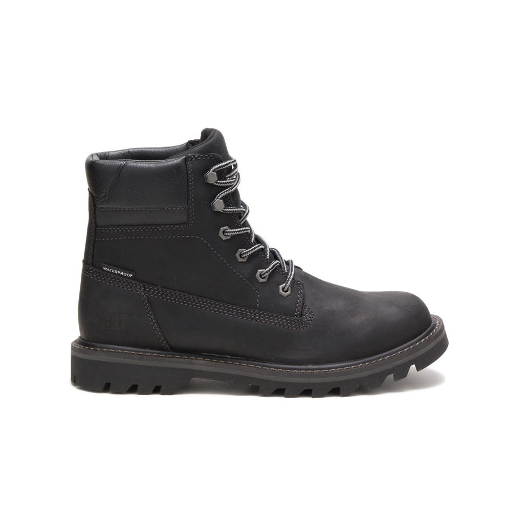 Caterpillar Deplete Waterproof Men's Work Boots Black USA | 938174-WPB