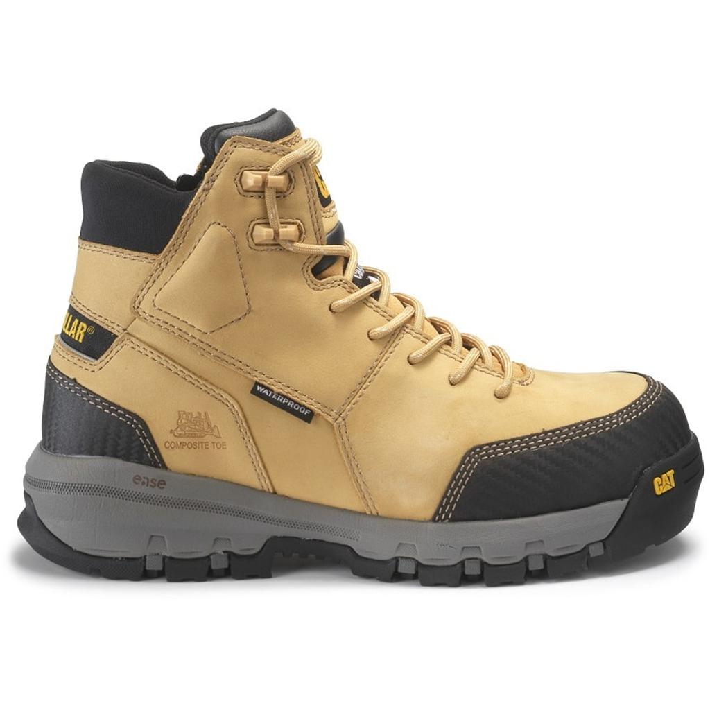 Caterpillar Device Waterproof Ct Men's Work Boots Orange USA | 213579-MWO