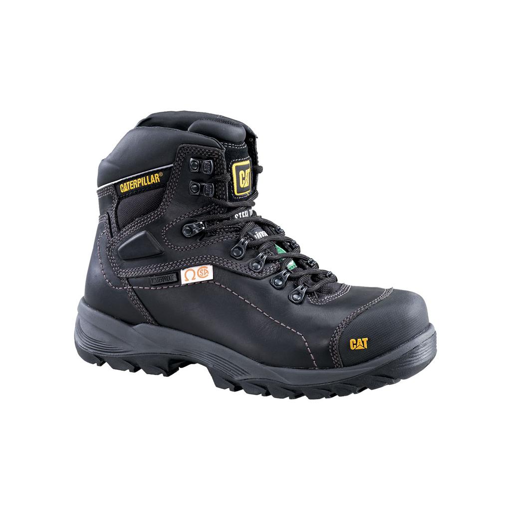 Caterpillar Diagnostic Hi Csa (Waterproof) Men's Work Boots Black USA | 086913-QIB