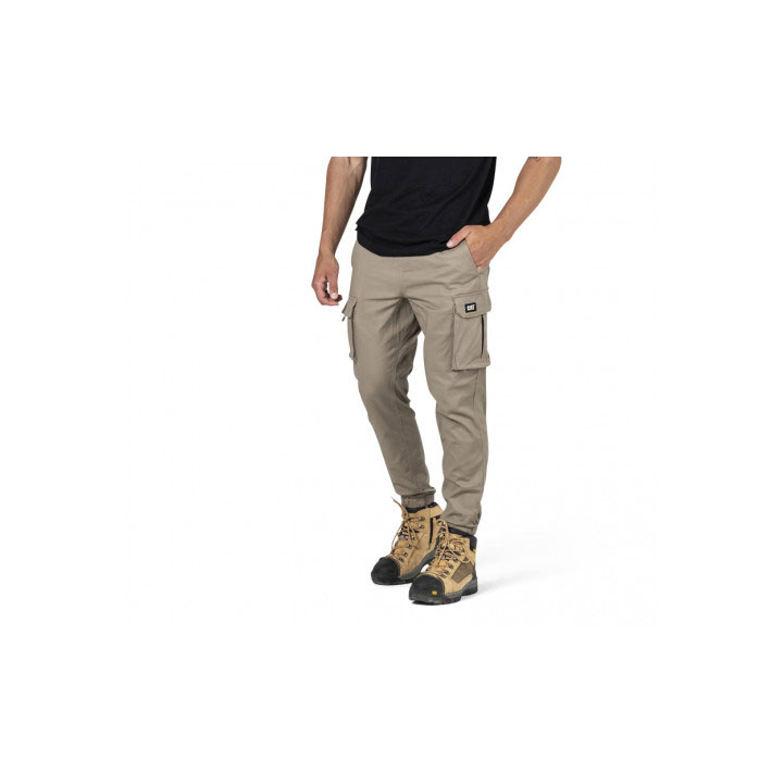 Caterpillar Diesel Men's Pants Khaki USA | 659017-KVO