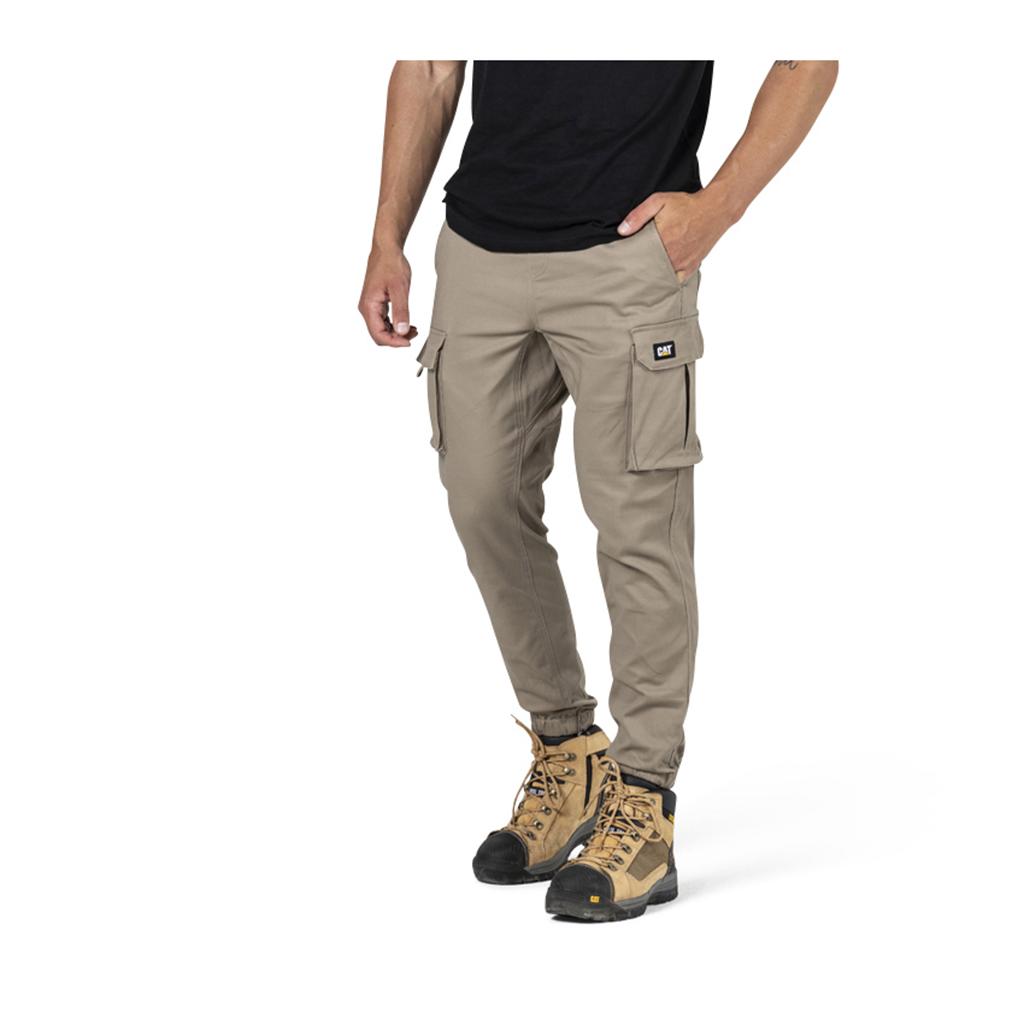 Caterpillar Diesel Men's Pants Khaki USA | 860974-DTS