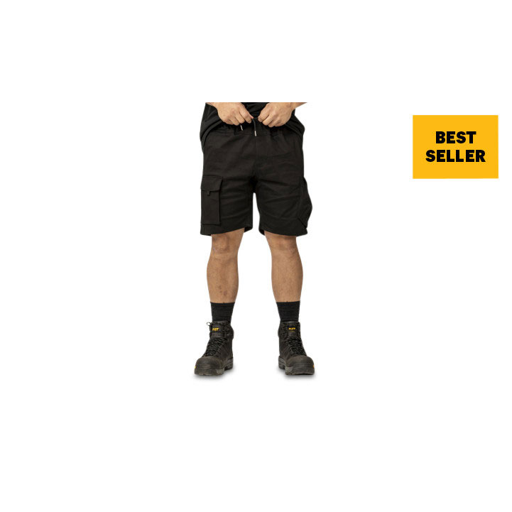 Caterpillar Diesel Men's Shorts Black USA | 504179-IDY