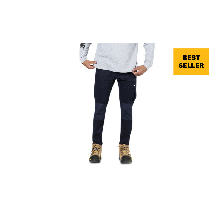 Caterpillar Dynamic Men's Pants Navy USA | 694385-OWC