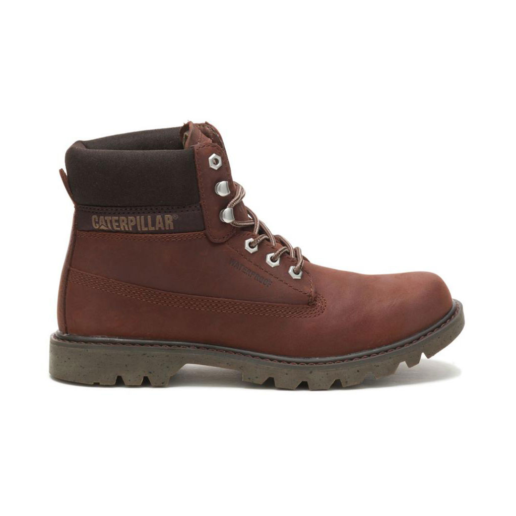 Caterpillar Ecolorado Waterproof Men's Casual Boots Deep Mahogany Burgundy USA | 802956-NOA