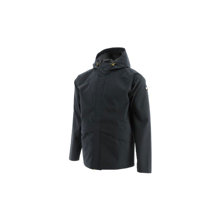 Caterpillar Essential Rain Men's Jackets Black USA | 032854-ORT