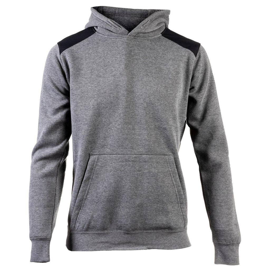 Caterpillar Essentials Hooded Heather Men's Sweatshirts Dark Heather Grey USA | 754183-RTX