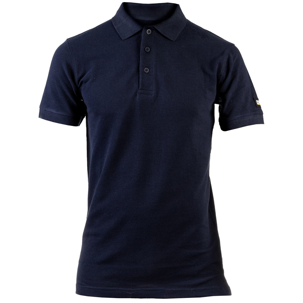 Caterpillar Essentials Men's Polo Shirts Navy USA | 596348-LEG