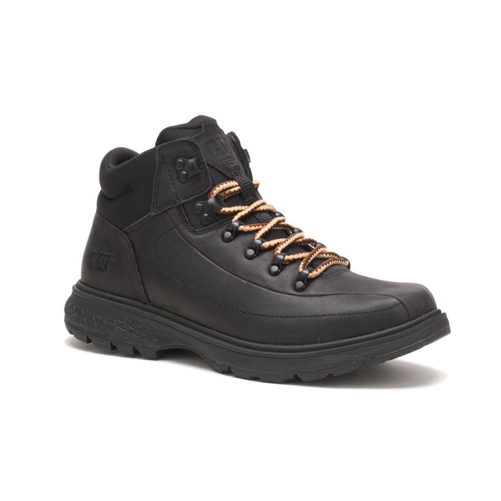 Caterpillar Forerunner Men's Work Boots Black USA | 817536-UXA