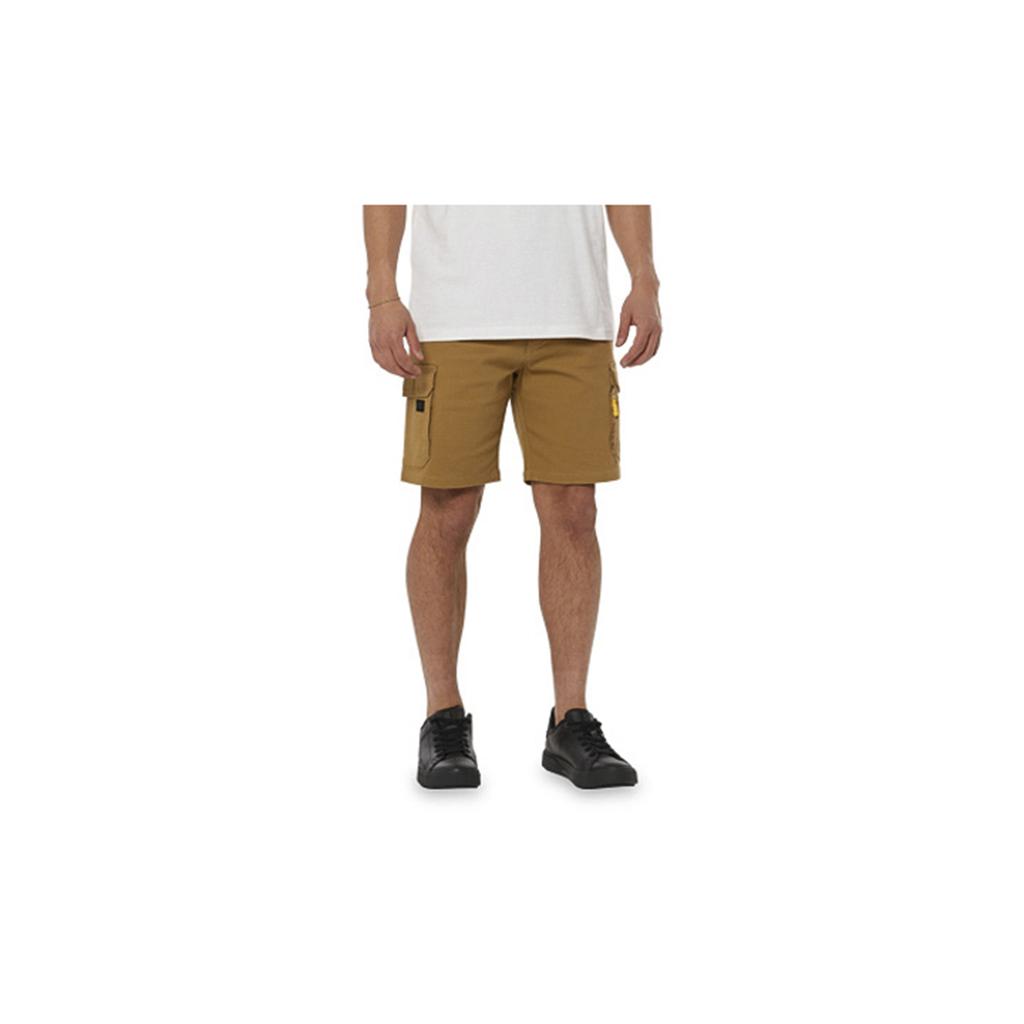 Caterpillar Foundation Cargo Men's Shorts Brown USA | 280631-FBY