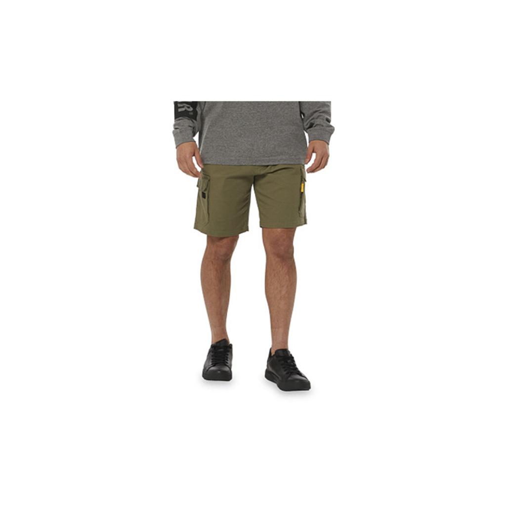 Caterpillar Foundation Cargo Men's Shorts Green USA | 402695-CIE