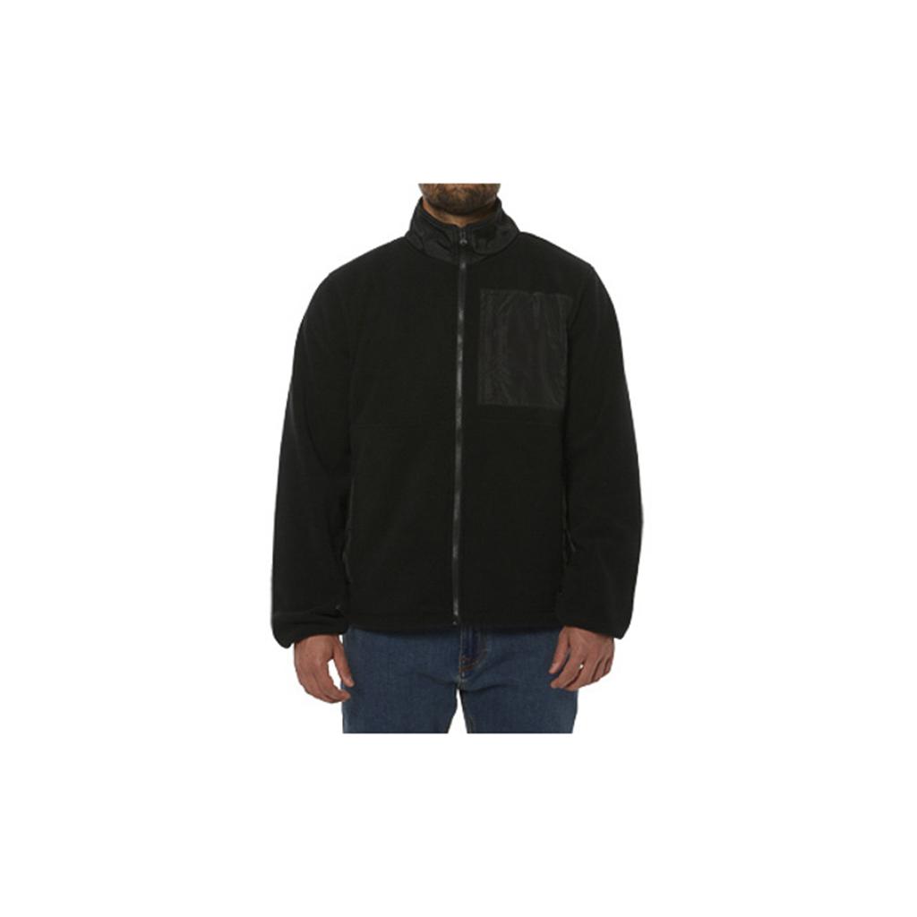 Caterpillar Foundation Fleece Men's Jackets Black USA | 312864-FID