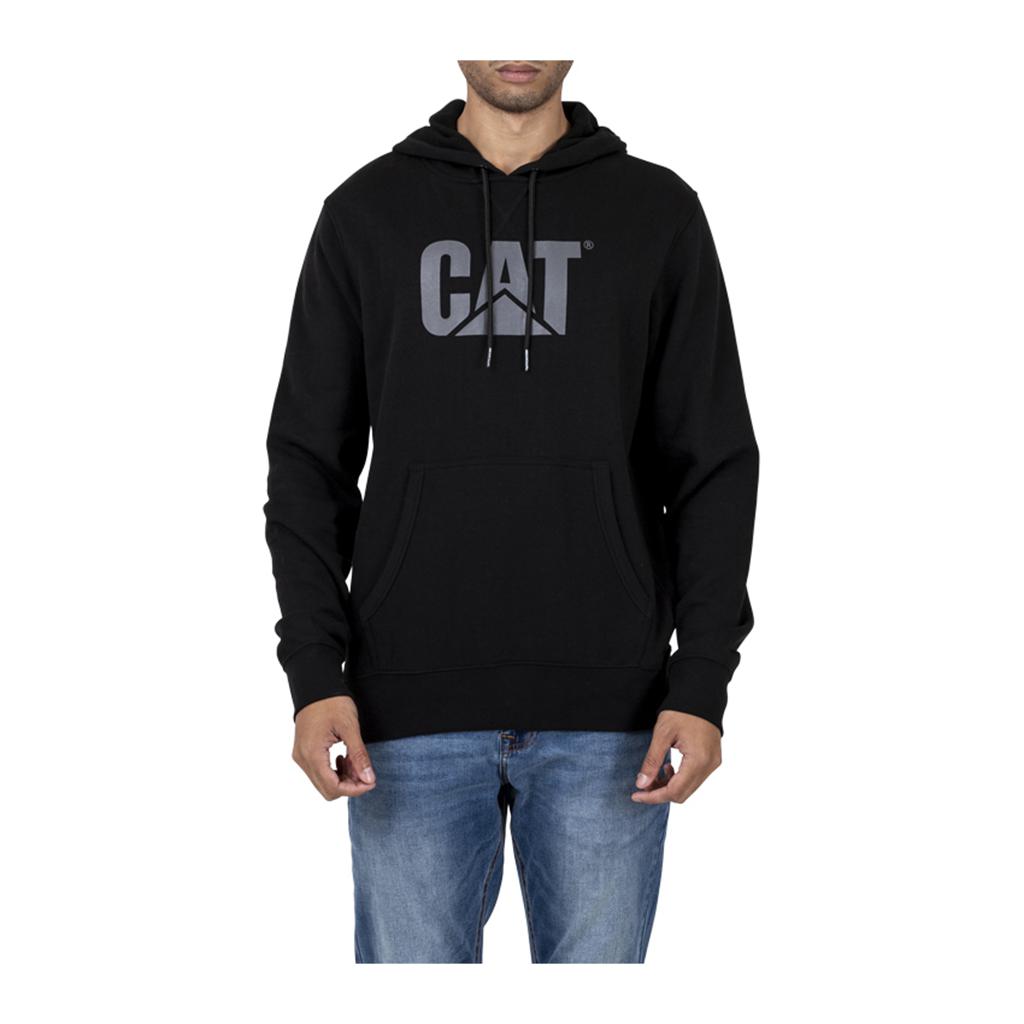 Caterpillar Foundation Men's Sweatshirts Black USA | 781635-CHA