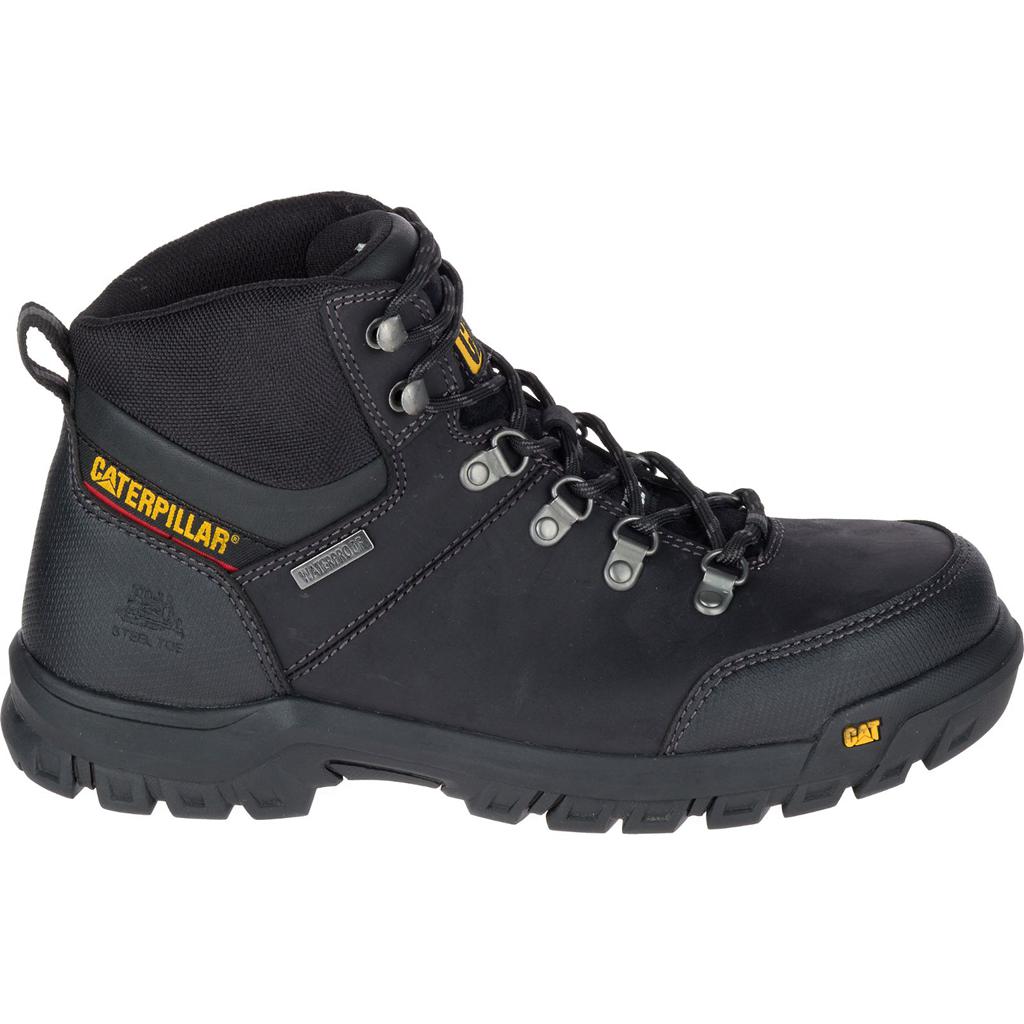 Caterpillar Framework S3 Wr Hro Sra Steel Toe Men's Work Boots Black USA | 514623-RNL