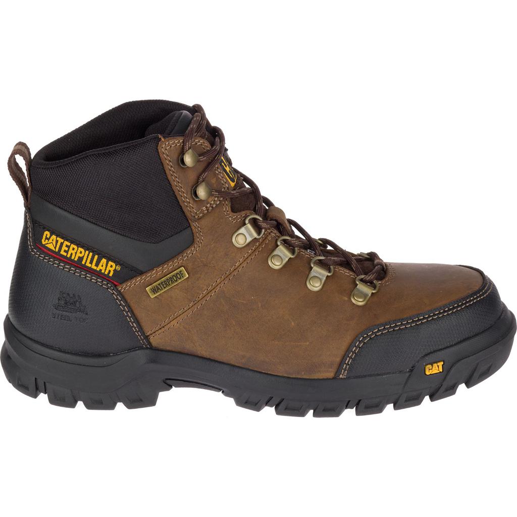 Caterpillar Framework S3 Wr Hro Sra Steel Toe Men's Work Boots Brown USA | 572480-OAY