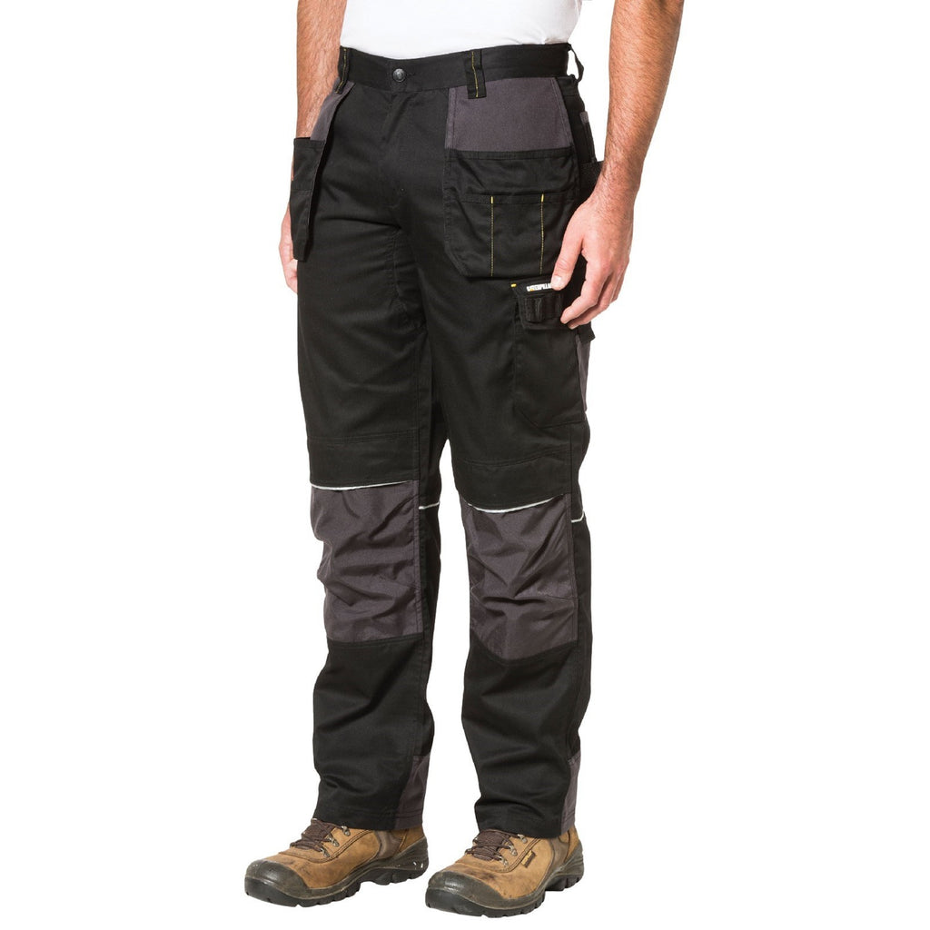 Caterpillar Graphite, 34" Leg Skilled Ops Men's Pants Graphite Black USA | 719253-WTX