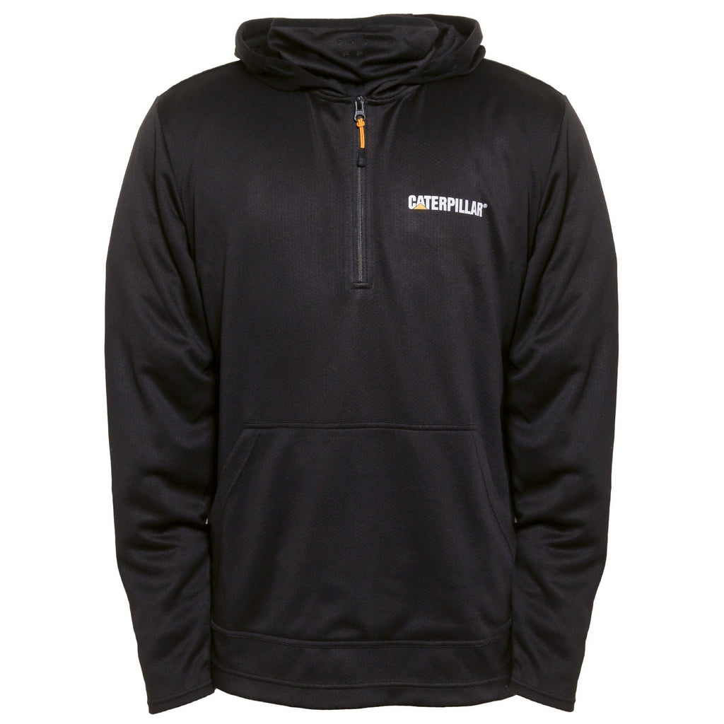 Caterpillar Guardian Hoodie Men's Sweatshirts Black USA | 519640-KQN