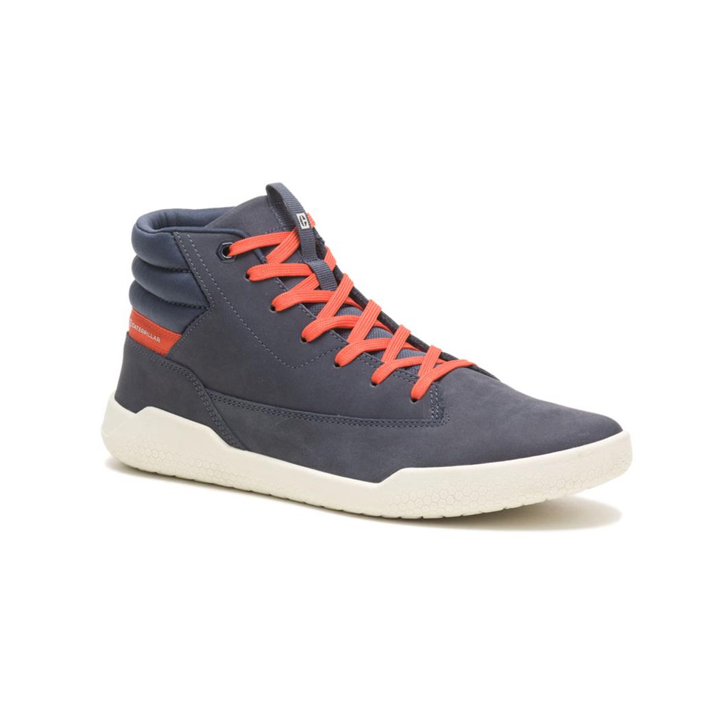 Caterpillar Hex Hi Men's Sneakers Navy USA | 521867-ZMA