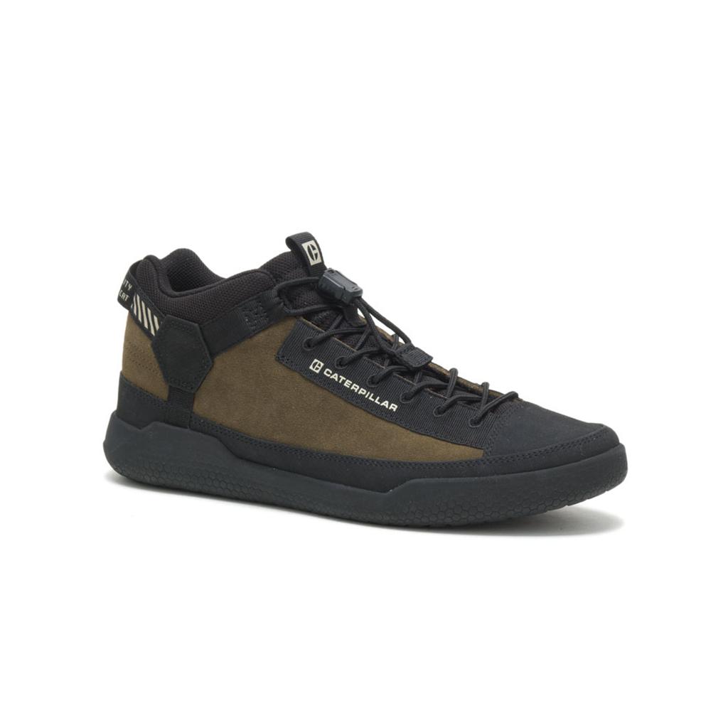 Caterpillar Hex Utility Men's Sneakers Dark Olive USA | 632458-WIM