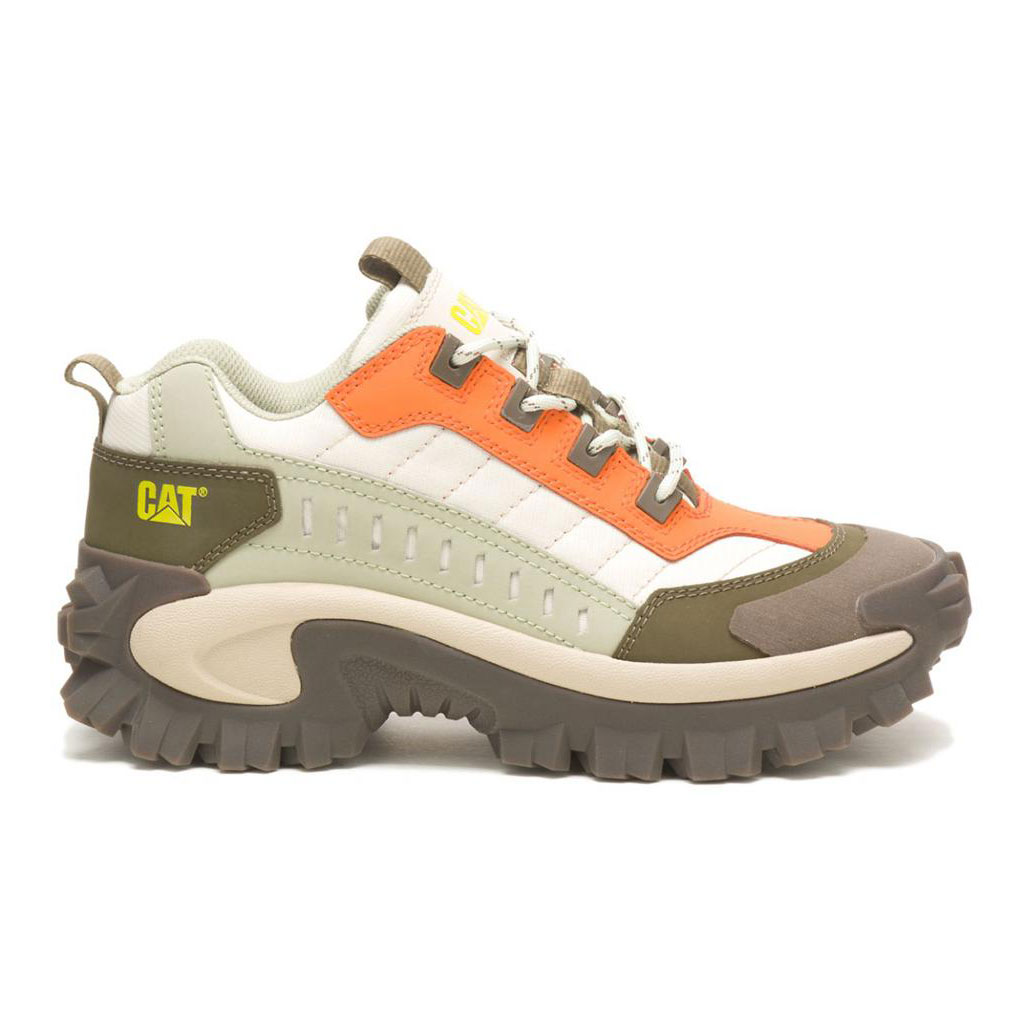 Caterpillar Intruder Men's Casual Shoes Moss Grey / Oriole USA | 124785-IGJ