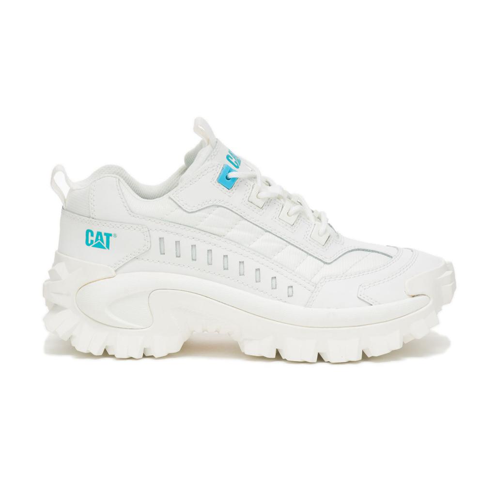 Caterpillar Intruder Men's Casual Shoes White/Blue USA | 216543-RLS