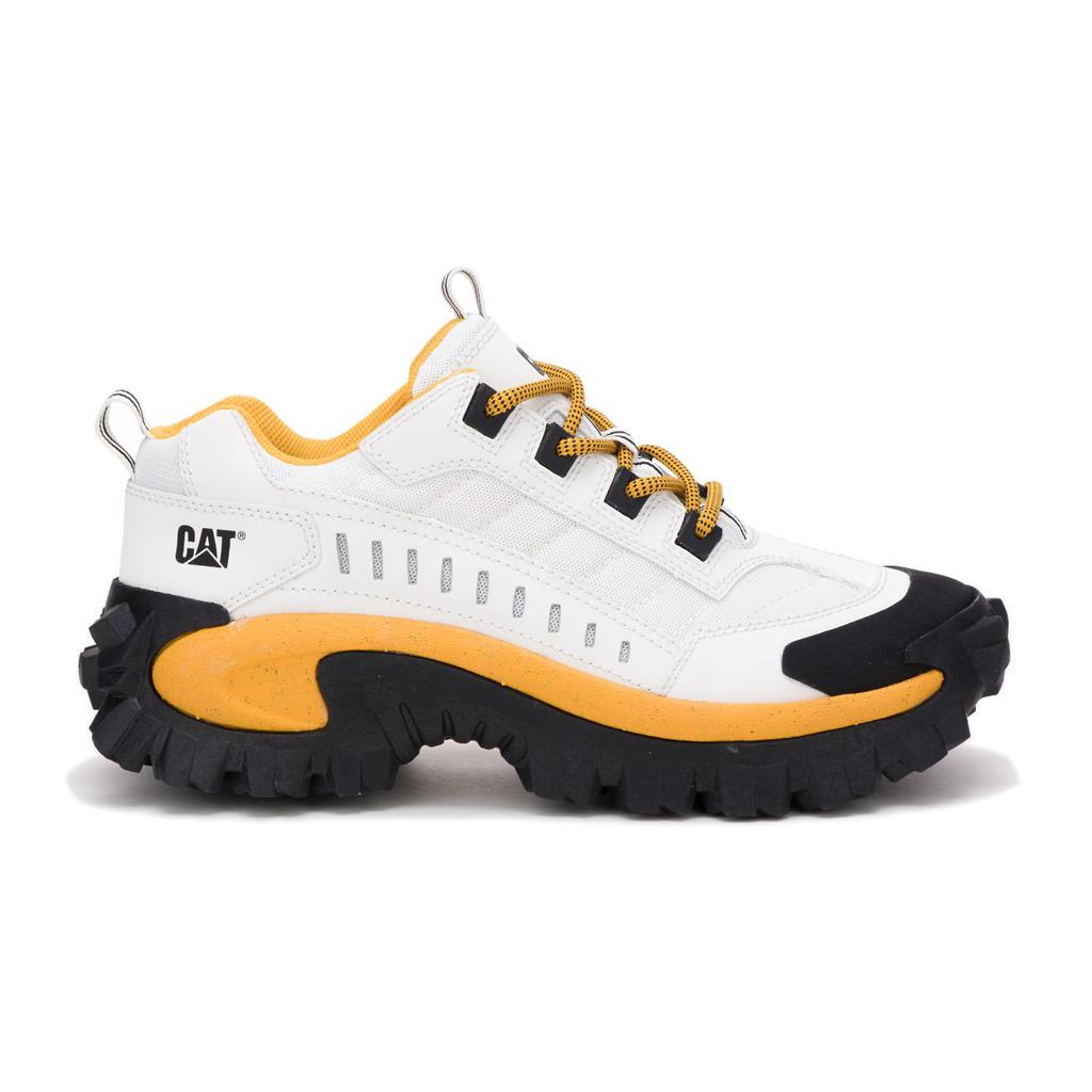 Caterpillar Intruder Men's Casual Shoes White Yellow USA | 261073-EWA