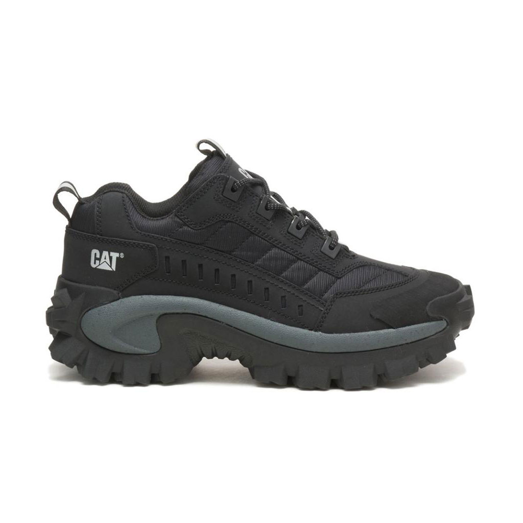 Caterpillar Intruder Men's Casual Shoes Black / Dark Shadow USA | 578493-VKR