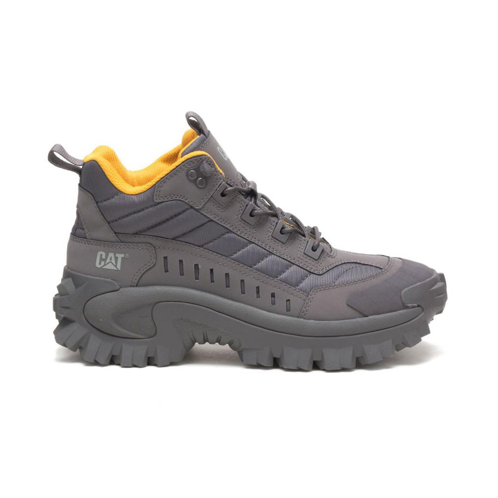 Caterpillar Intruder Mid Men's Sneakers Pavement Grey USA | 371862-KSJ