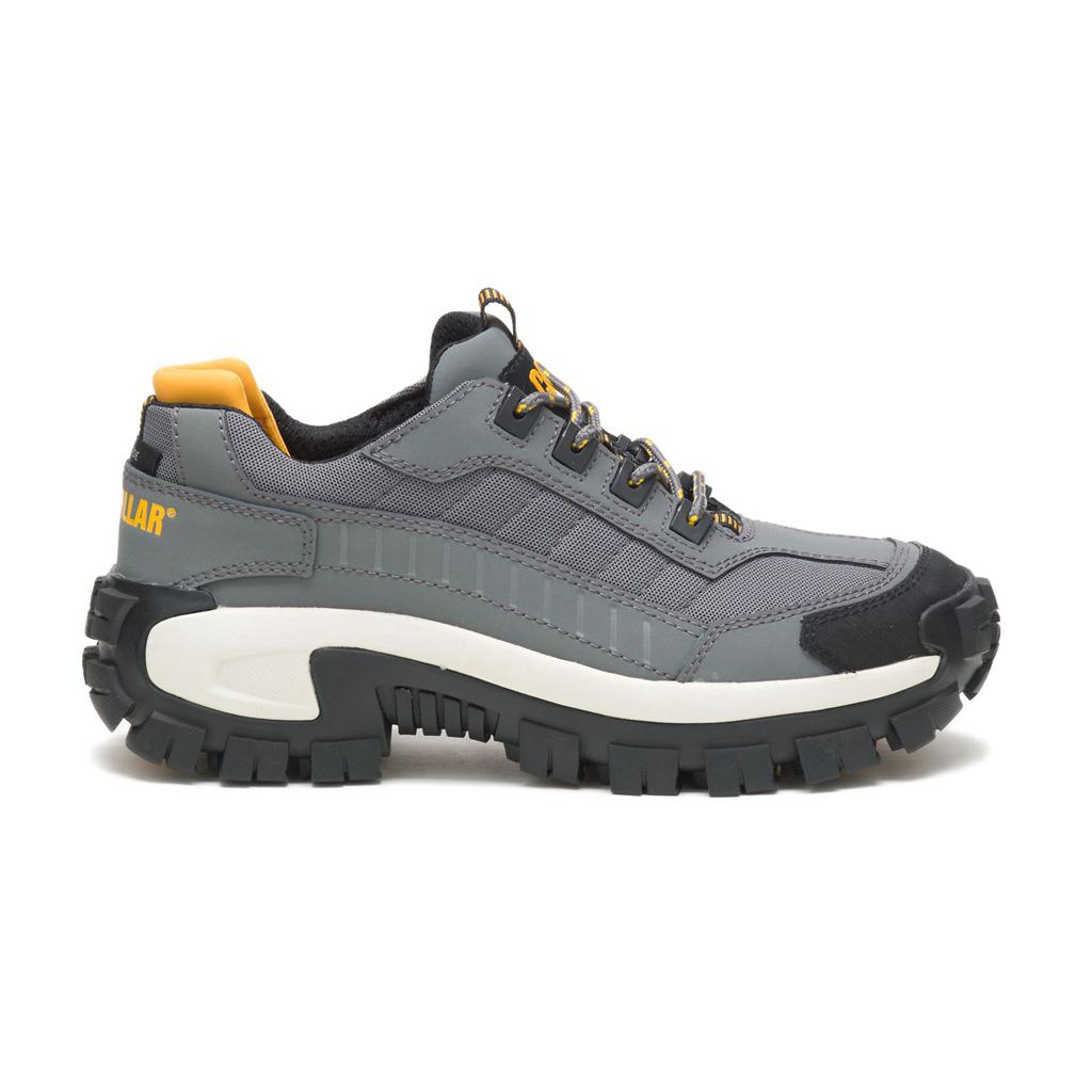 Caterpillar Invader Steel Toe Men's Work Shoes Grey USA | 569432-URK