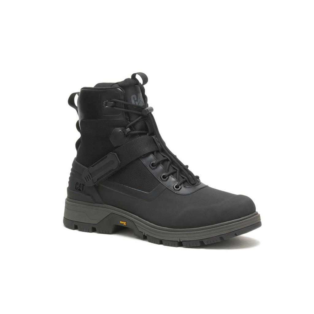 Caterpillar Leverage Buckle Men's Walking Boots Black USA | 315086-VXA