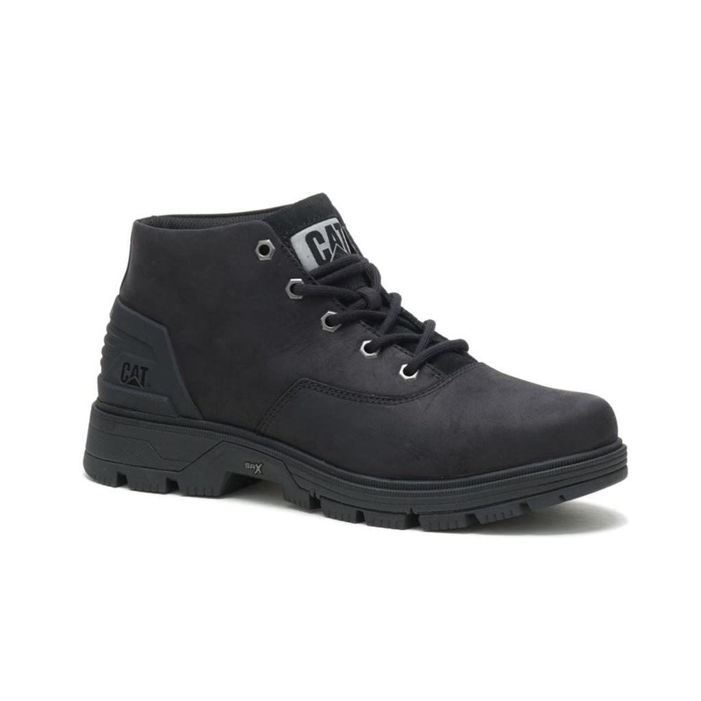 Caterpillar Leverage Men's Chukka Boots Black USA | 748961-PXV