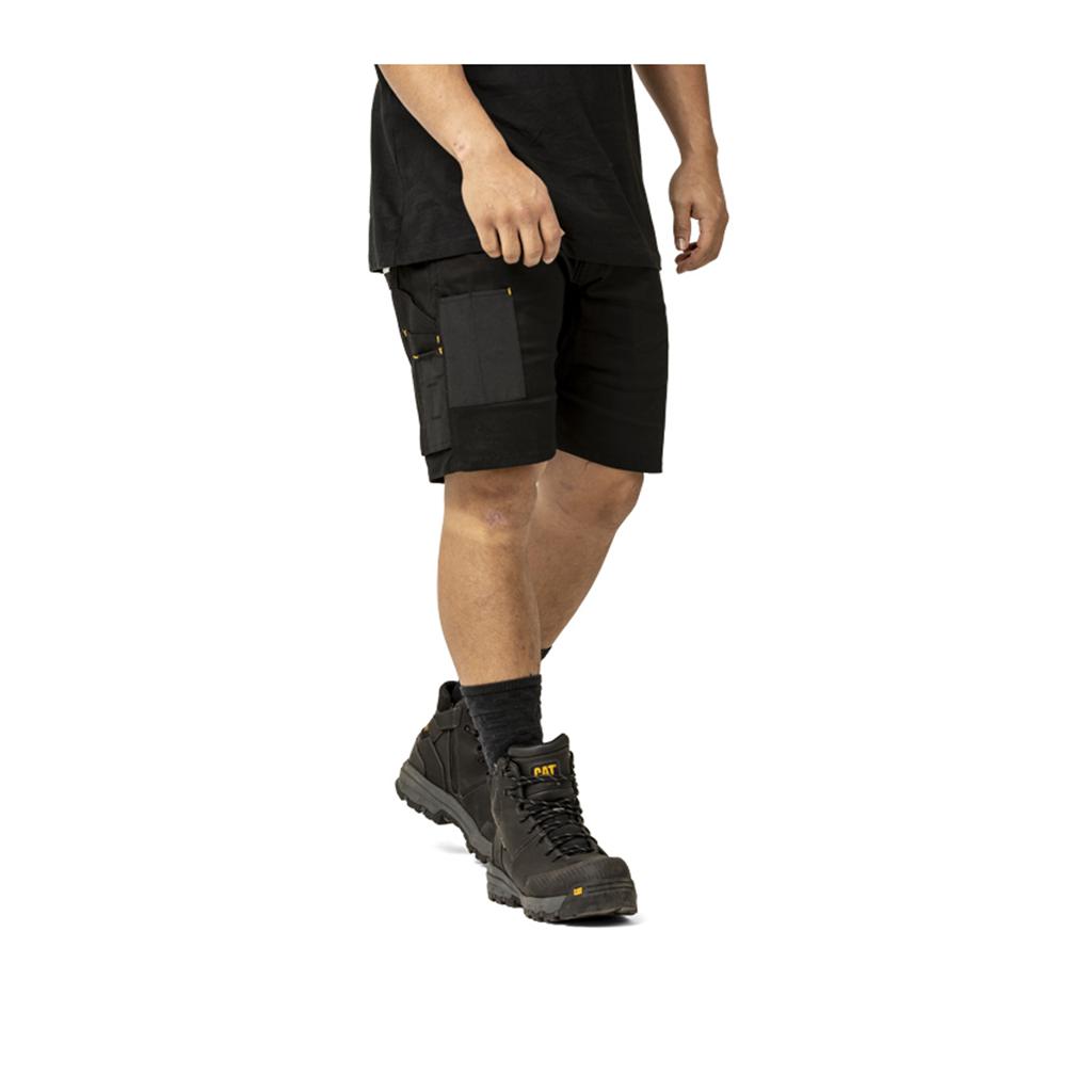 Caterpillar Machine Men's Shorts Black USA | 623798-ZQM