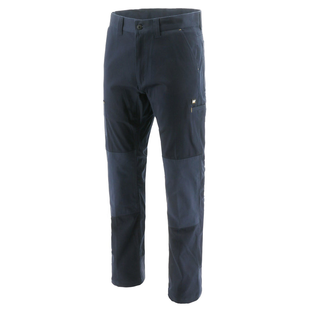 Caterpillar Machines Men's Pants Navy USA | 807325-TBC