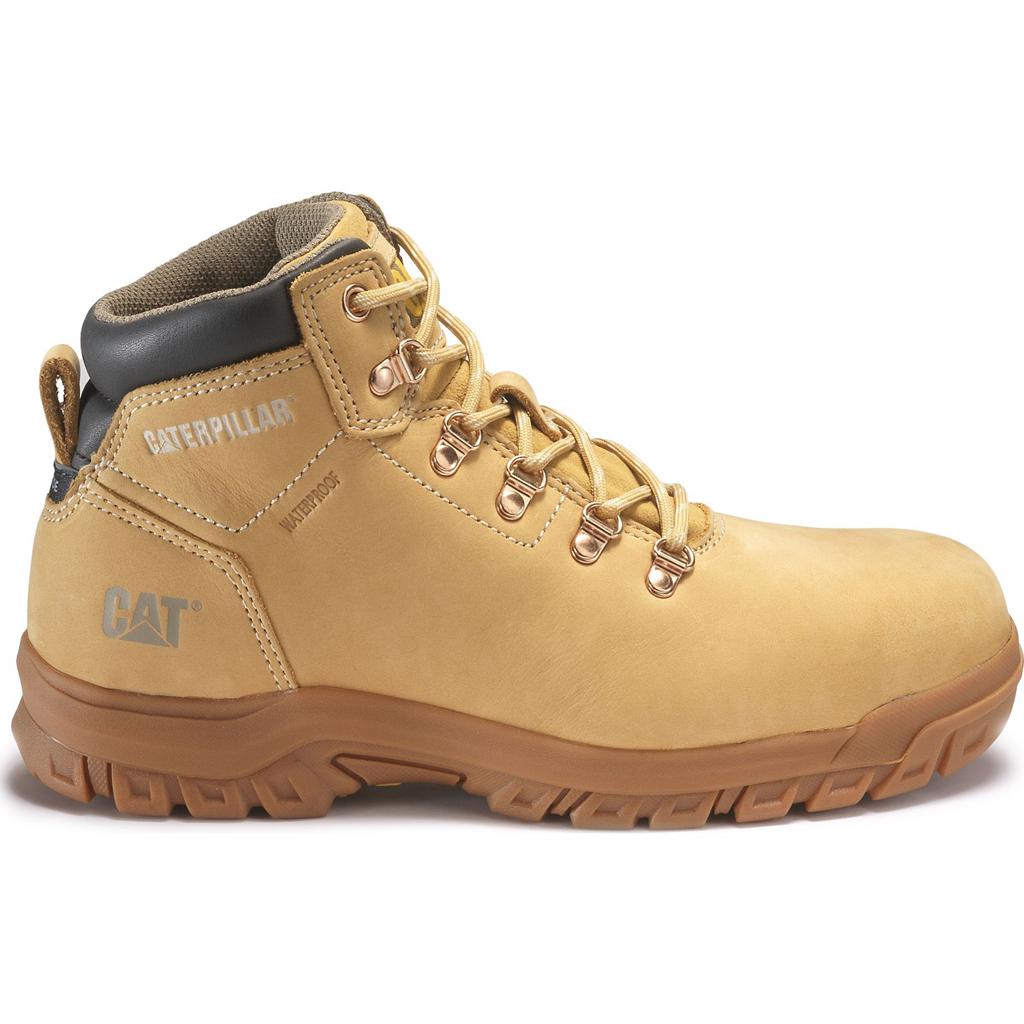 Caterpillar Mae Steel Toe S3 Hro Wr Sra Women's Work Boot Orange USA | 384572-EZO