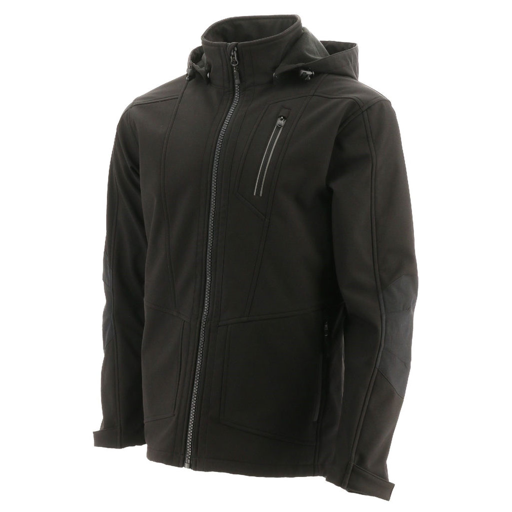 Caterpillar Mercury Soft Shell Men's Jackets Black USA | 697035-HQI