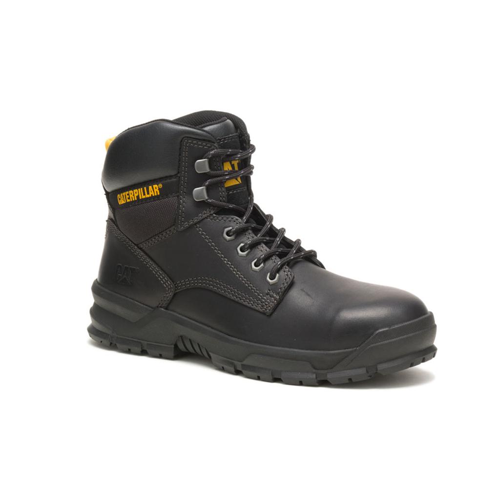 Caterpillar Mobilize Alloy Toe Men's Walking Boots Black USA | 913568-TED