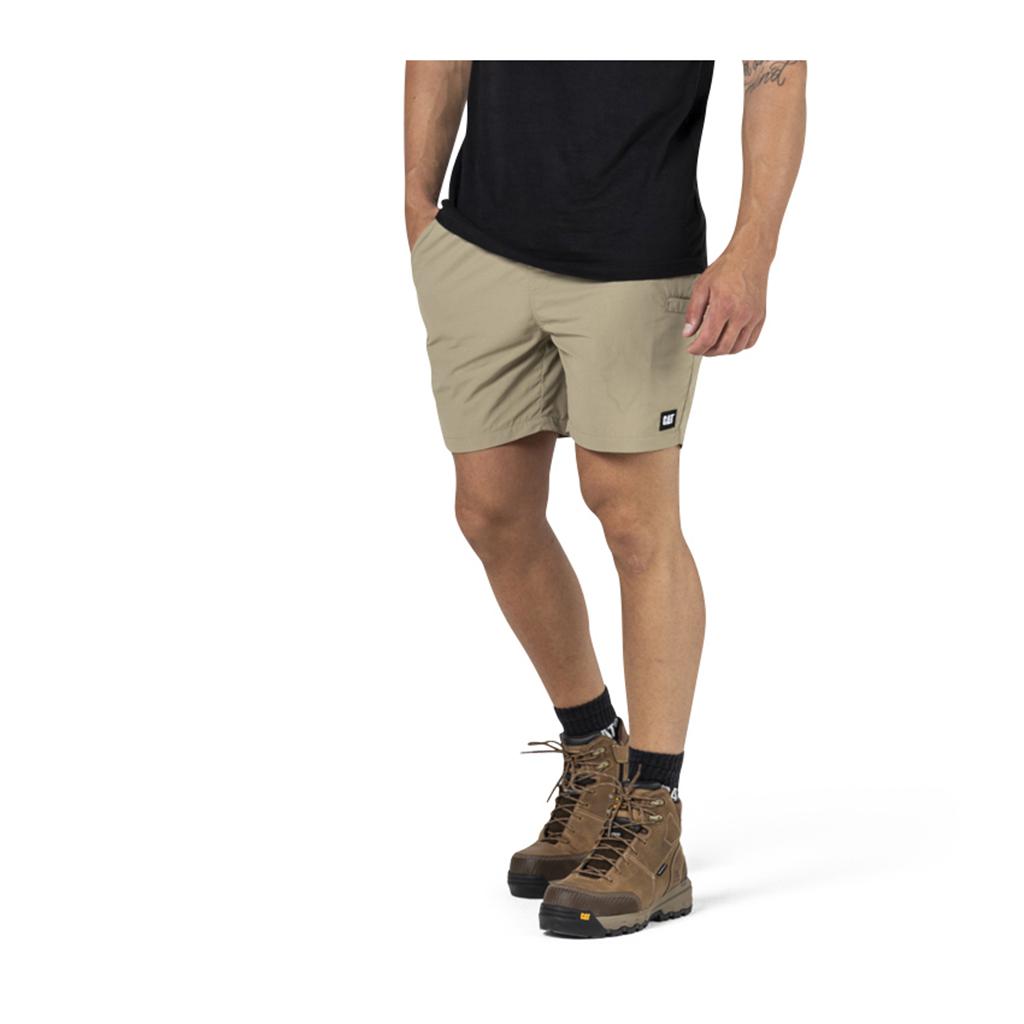 Caterpillar Nylon Men's Shorts Khaki USA | 014692-EJT