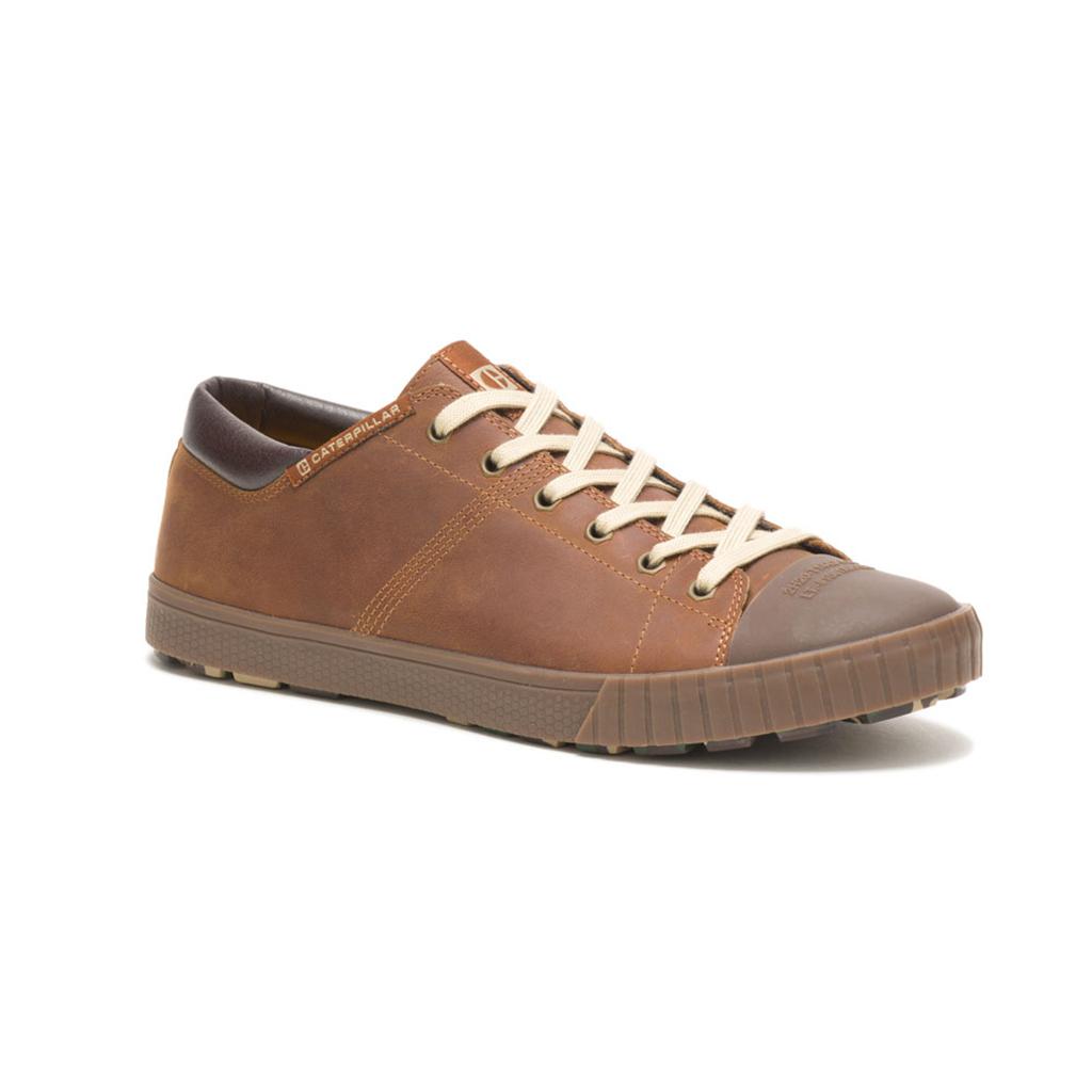 Caterpillar Passport Rubber Men's Sneakers Brown USA | 618340-PLR