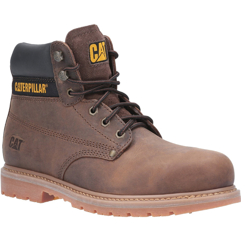 Caterpillar Powerplant Gyw Sb Men's Safety Toe Boots Brown USA | 180534-SRH