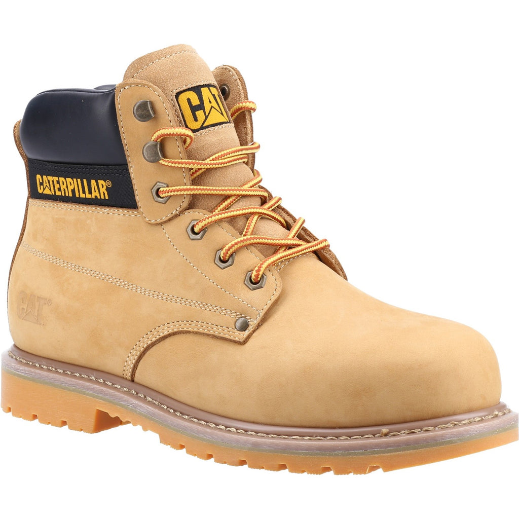 Caterpillar Powerplant S3 Gyw S3 Men's Safety Toe Boots Honey Brown USA | 237814-HMV